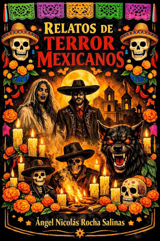 Portada del libro Relatos de Terror Mexicanos